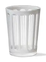 Tag *White Striped Acrylic Highball-Desogn