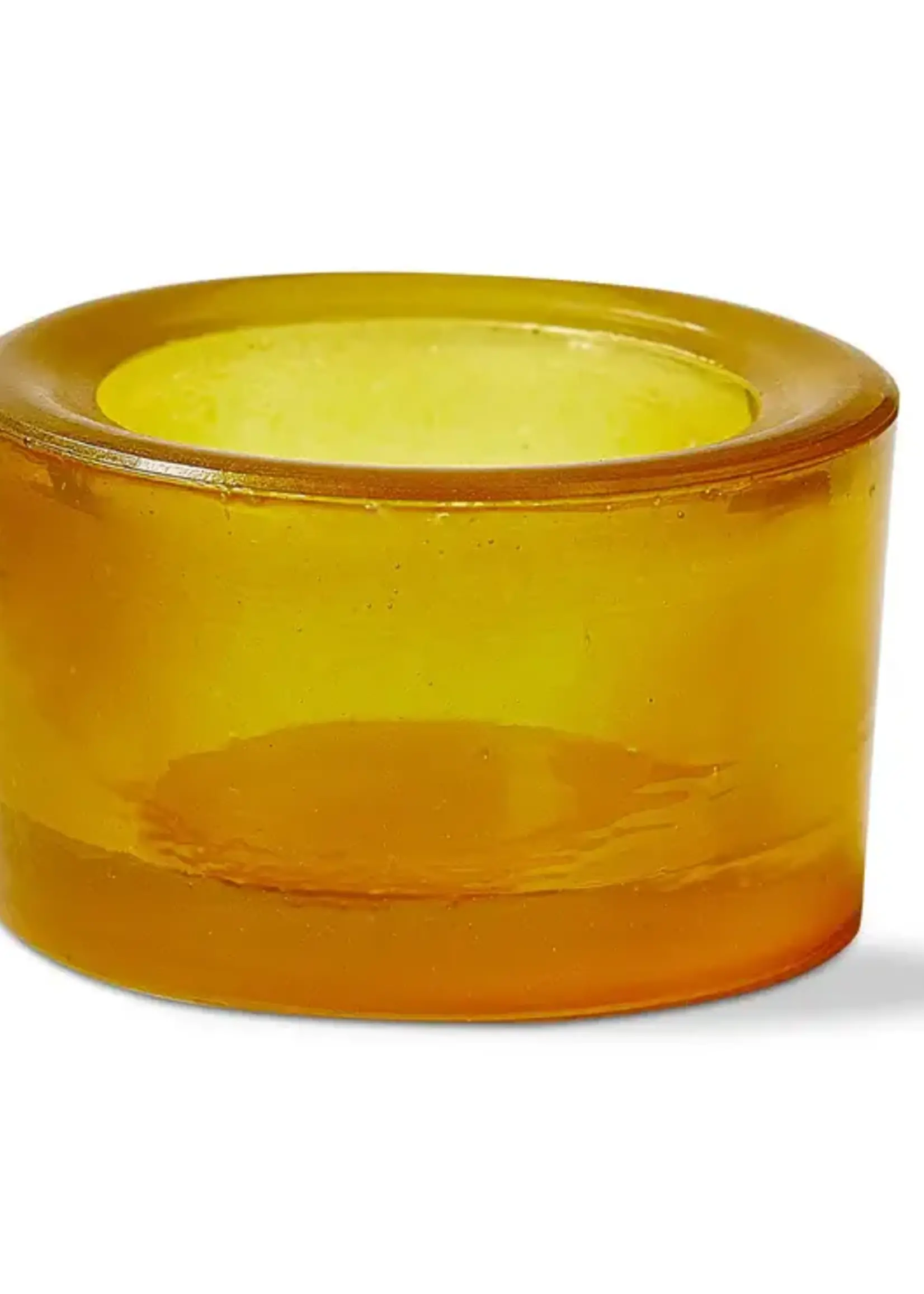 Tag *Yellow Chunky Tea Light Holder-Design