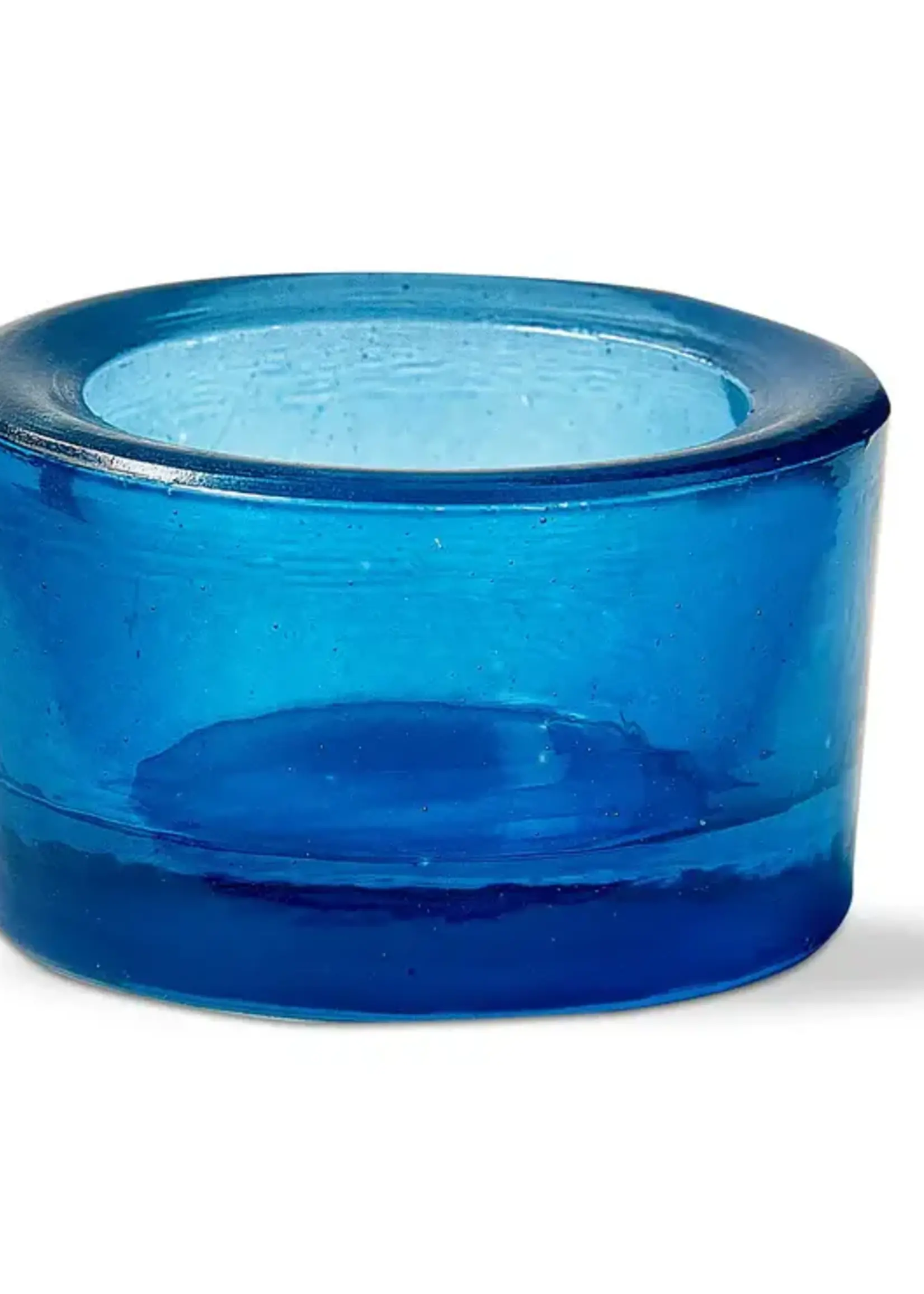 Tag *Light Blue  Chunky Tea Light Holder-Design