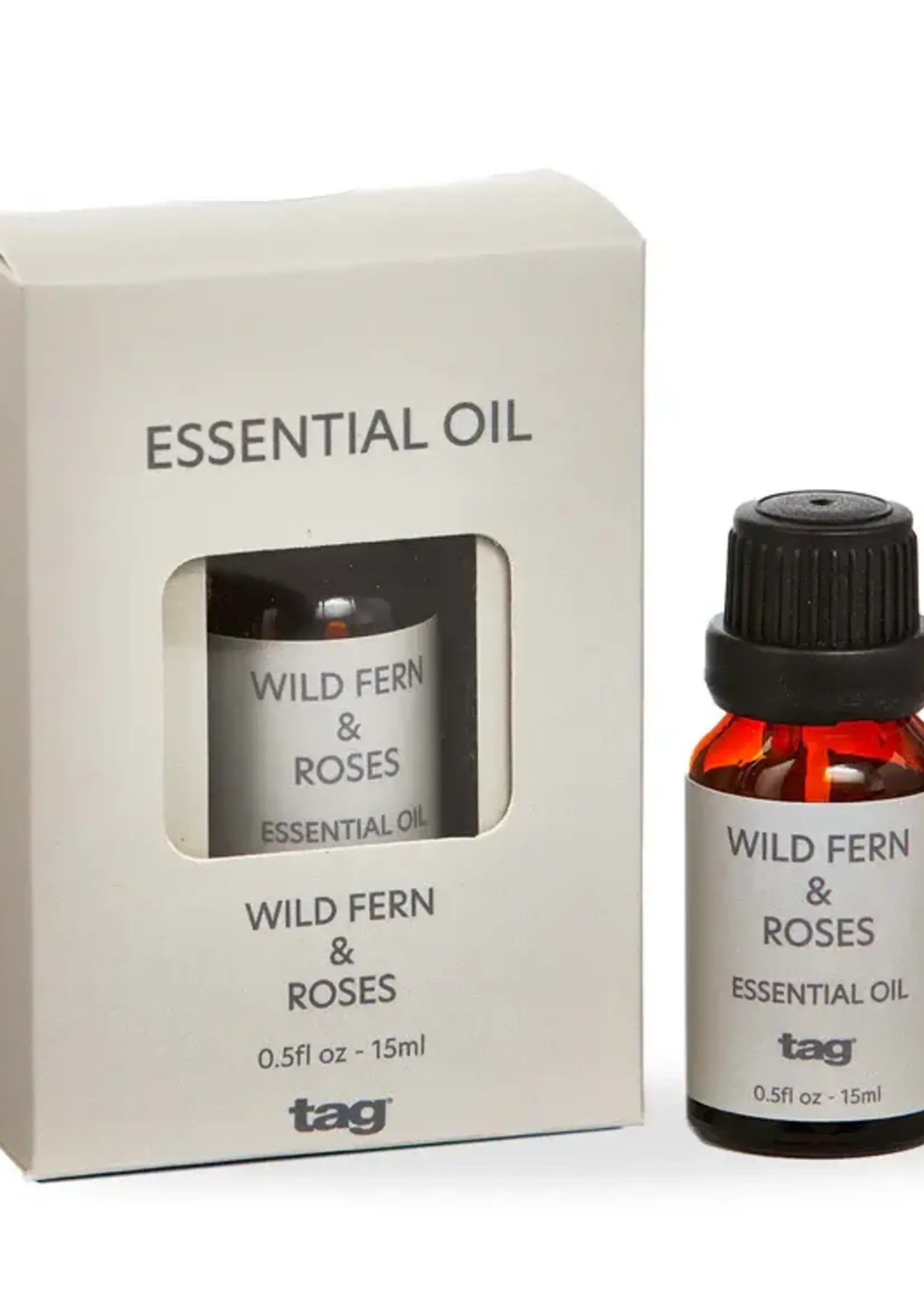 Tag *15ml Wild Fern & Roses Essential Oil-Design
