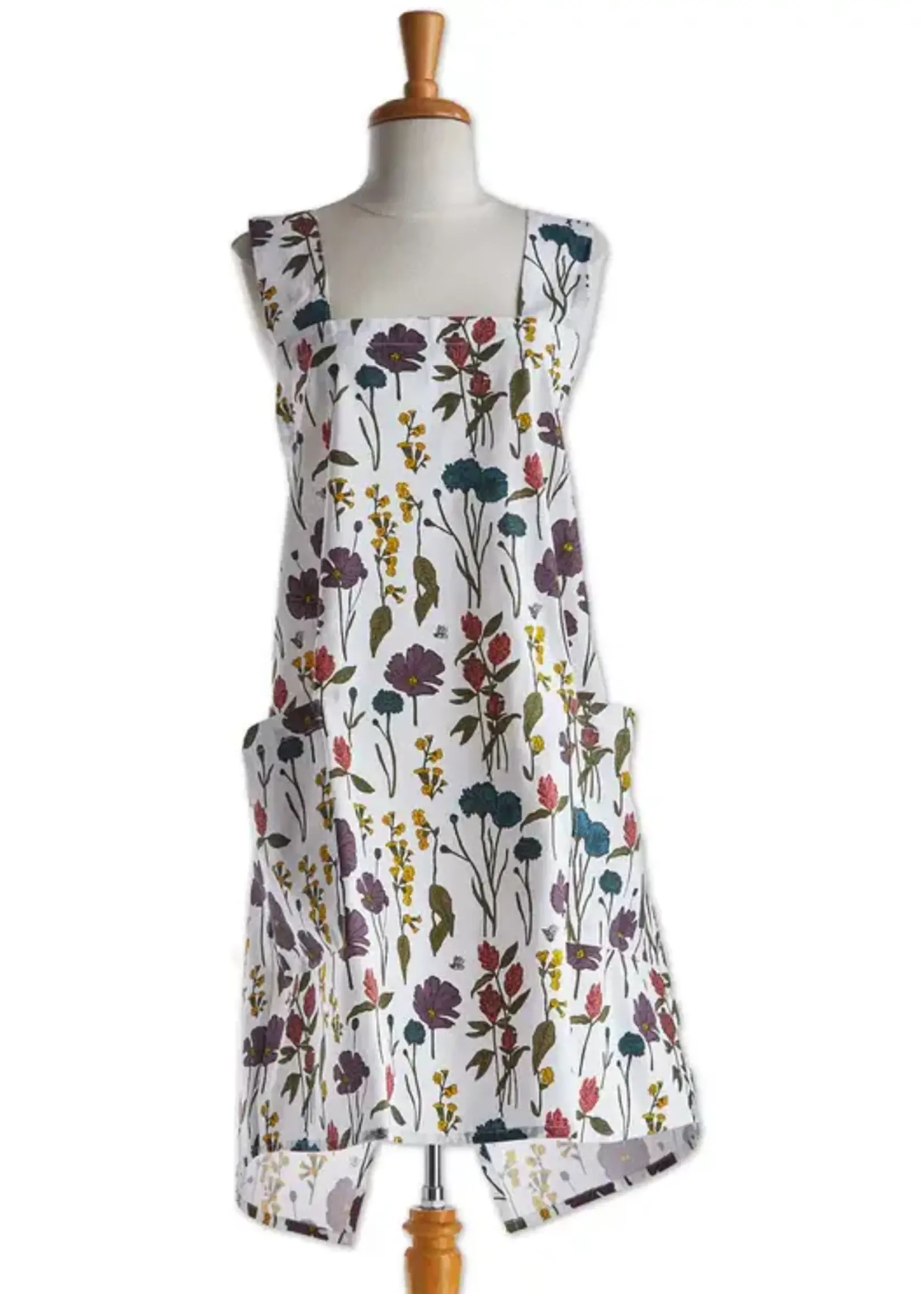 Tag *Multi Floral Pinafore Apron-Design
