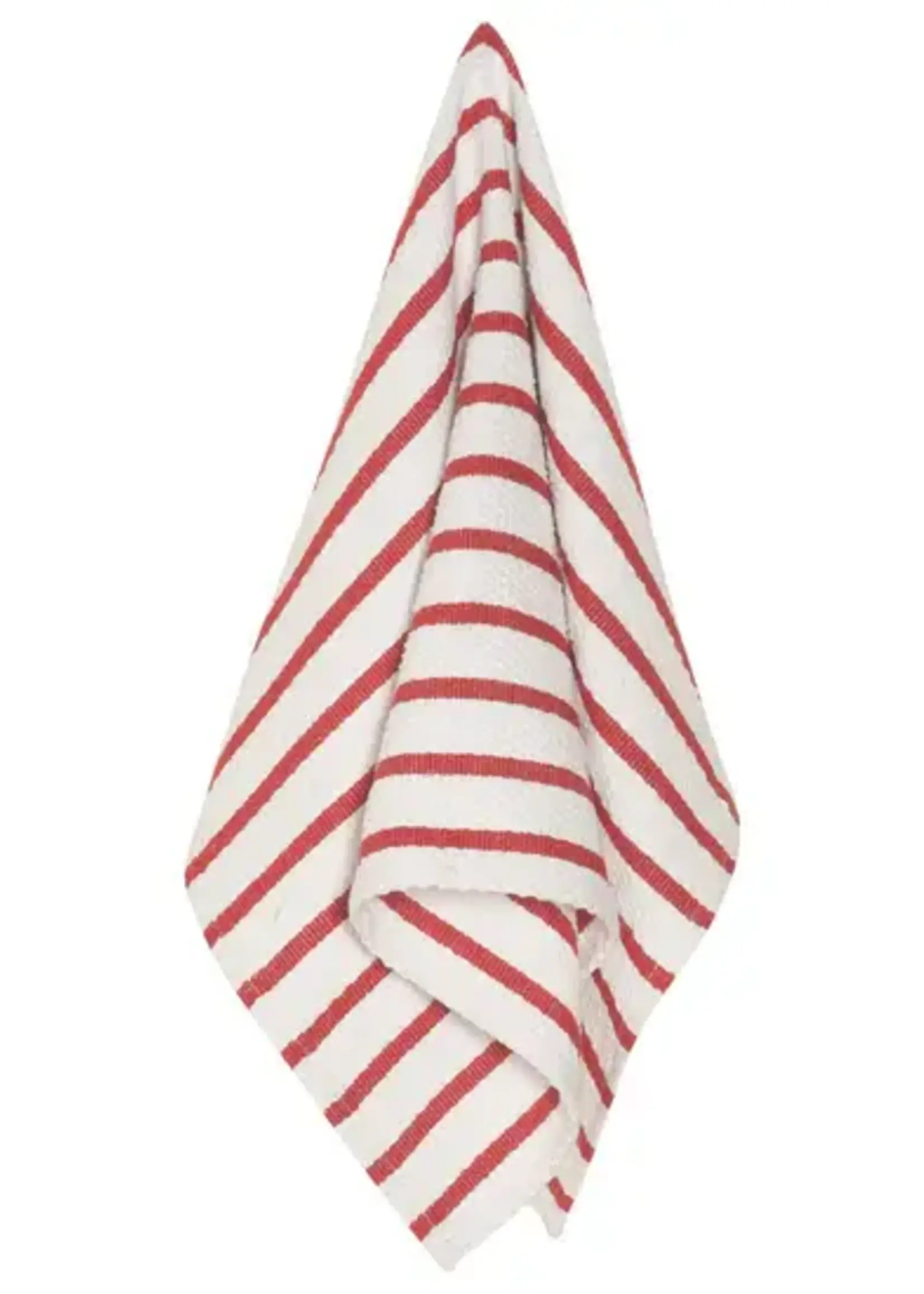 Danica *Red Basketweave Tea Towel-Danica