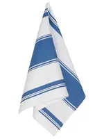 Danica *Royal/White Stripe Symmetry Tea Towel-Danica