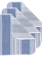Now Designs *s/3 Royal Blue Scrub It Dish Cloths-Danica