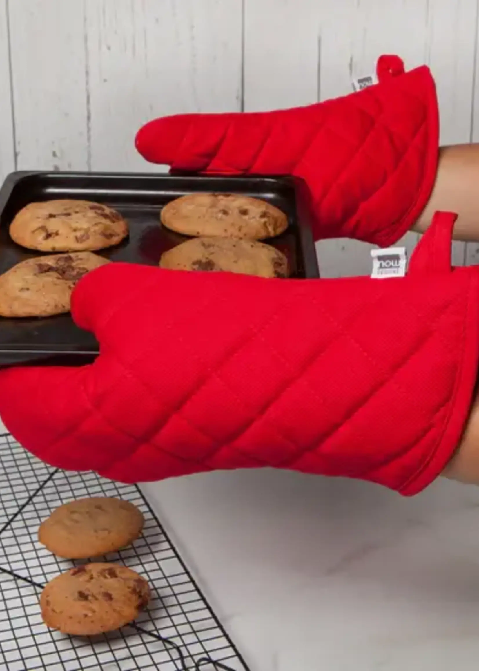Danica *pr Red Superior Oven Mitts-Danica