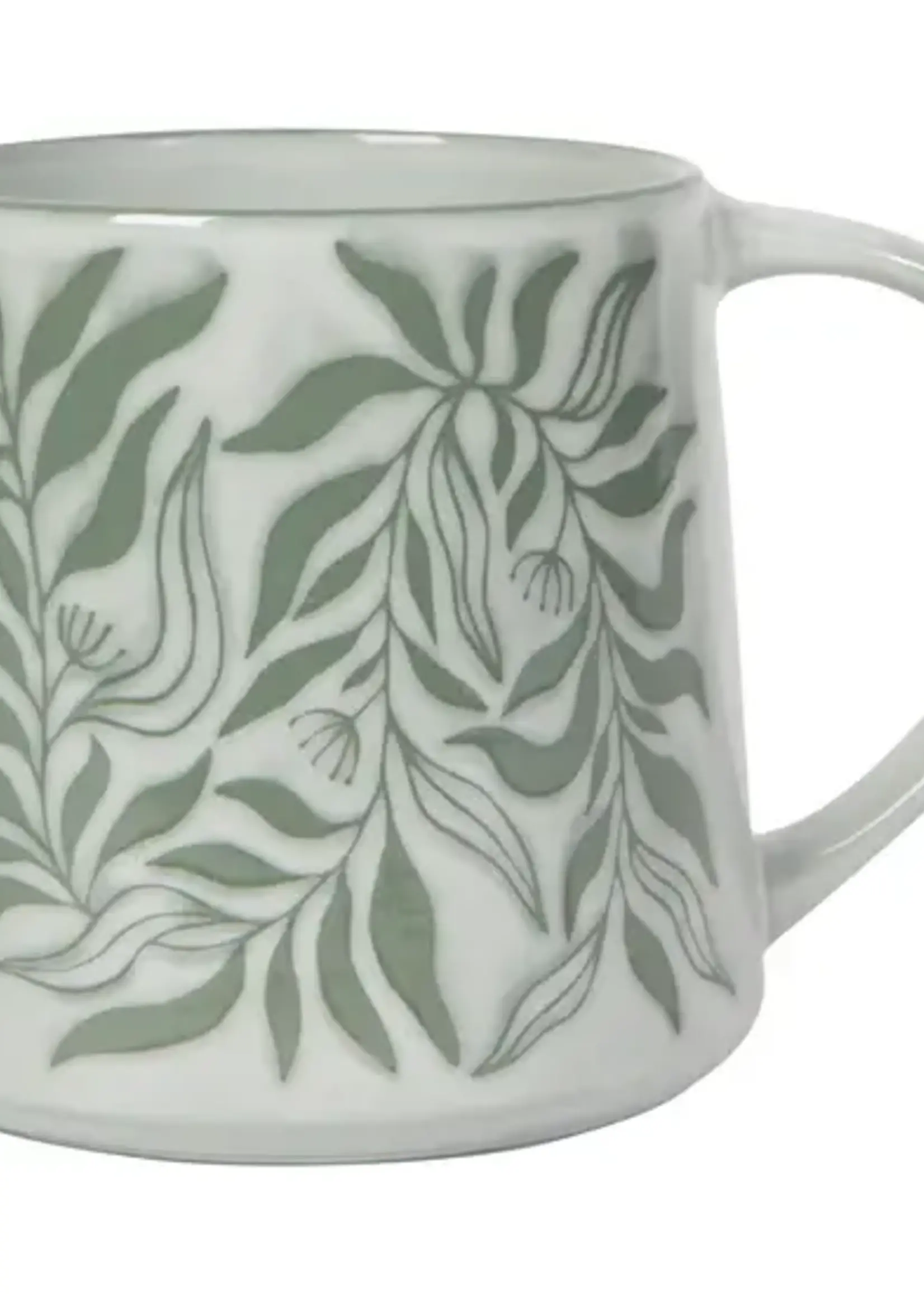 Danica *20oz Green Vine Mug-Danica
