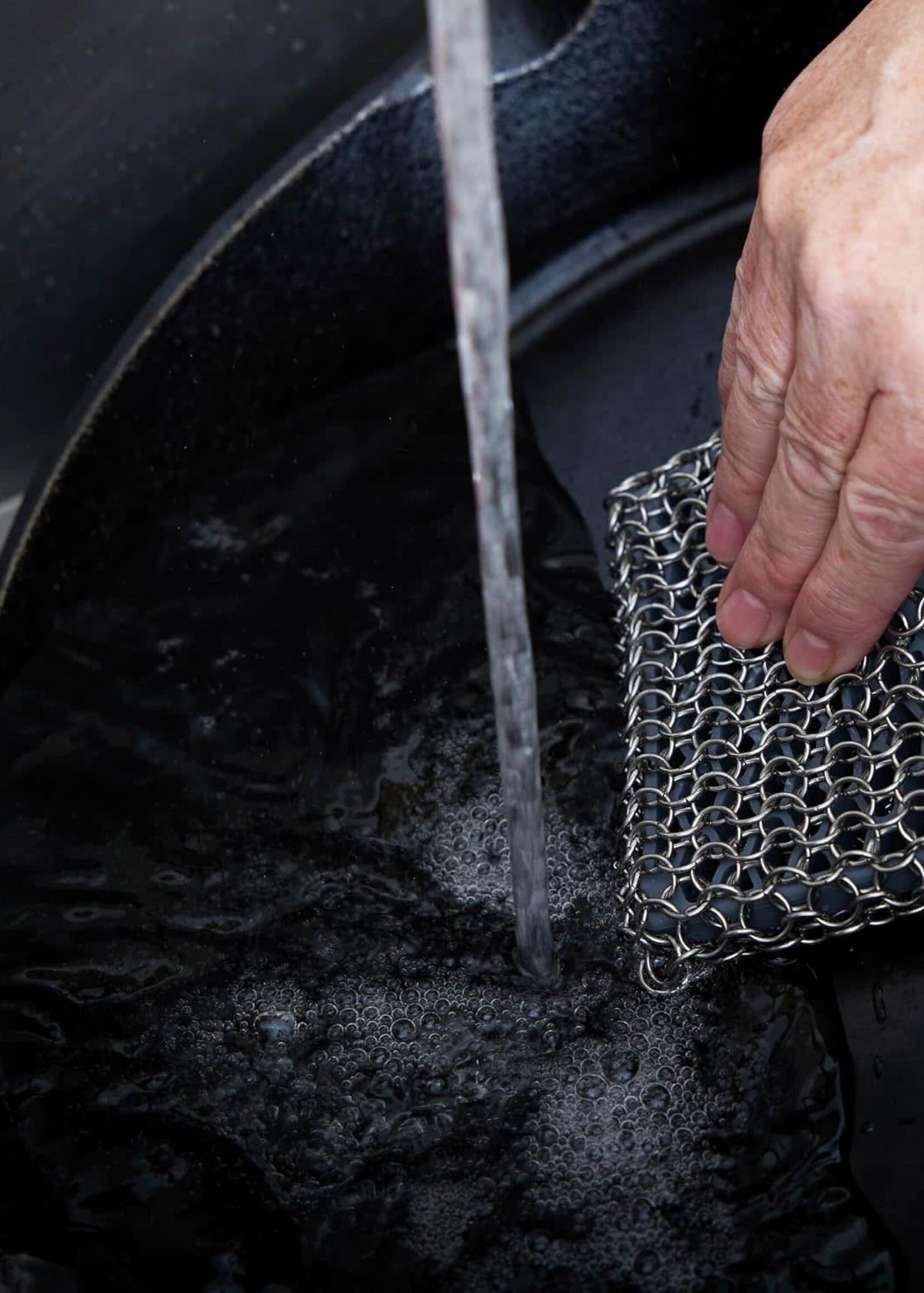 RSVP *Chain Mail Cast Iron Scrubber-RSVP