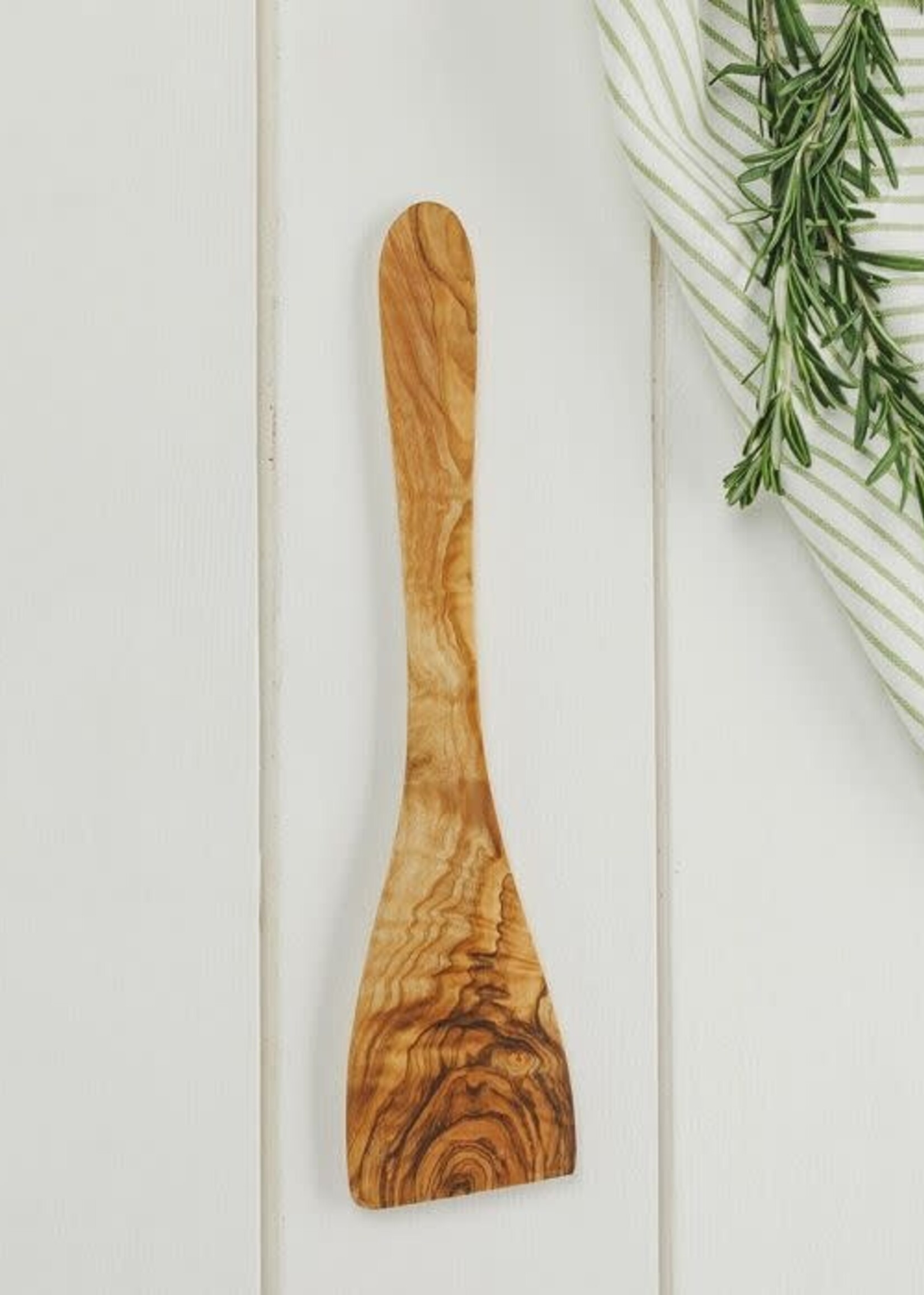Selbrae House *Olive Wood Short Spatula-Design