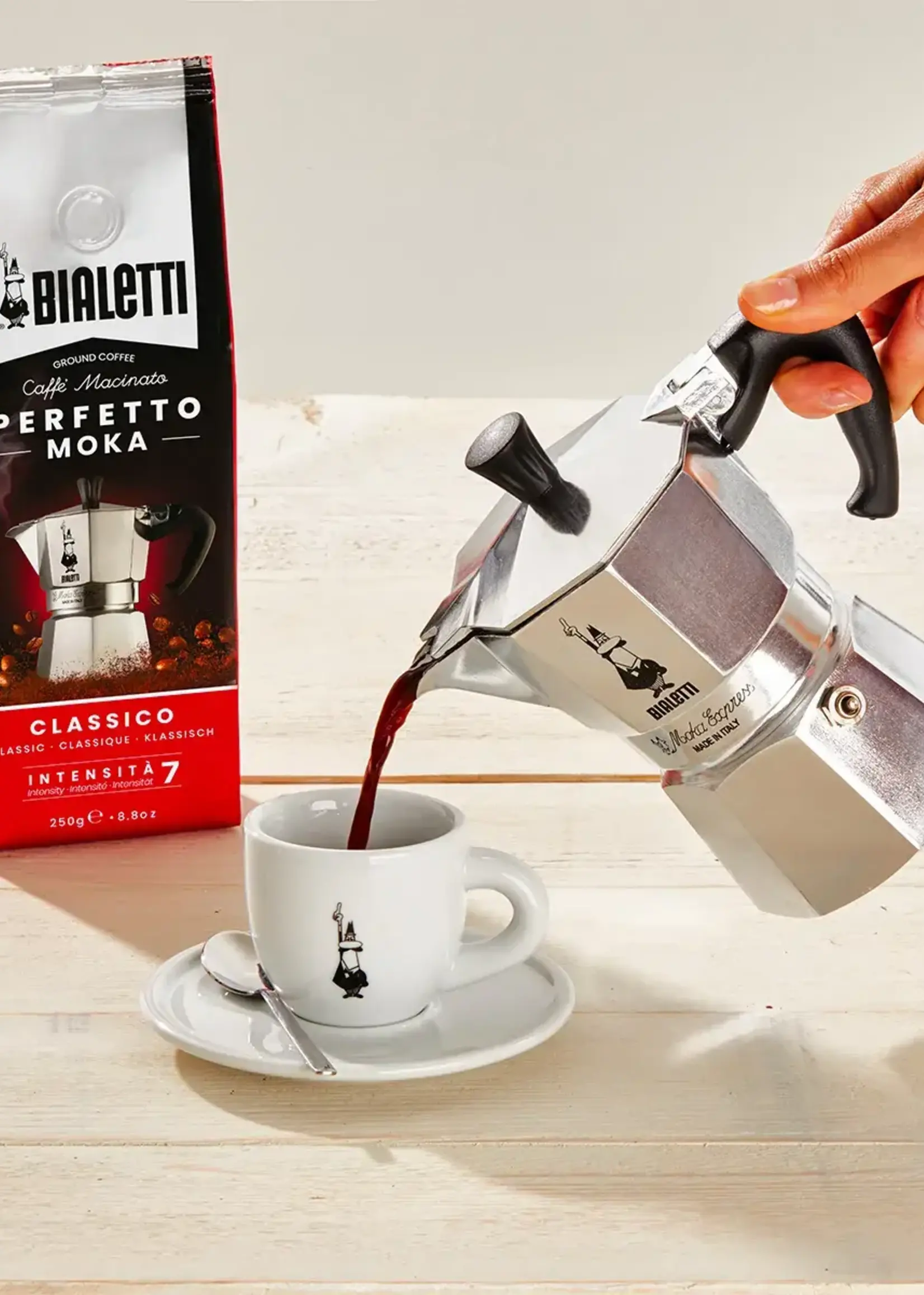 Bialetti *6c Aluminum Moka Espresso Maker Bialetti-Edoko