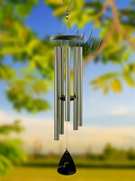 Carson *44" Pewter Wind Chime-Edenborough