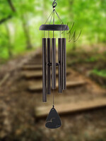 Carson *30" Black Fleck Wind Chime-Edenborough