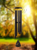 Carson *55" Black Wind Chime-Edenborough