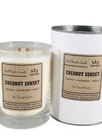 Soy Harvest *Coconut Sunset Wood Wick Candle-Edenborough