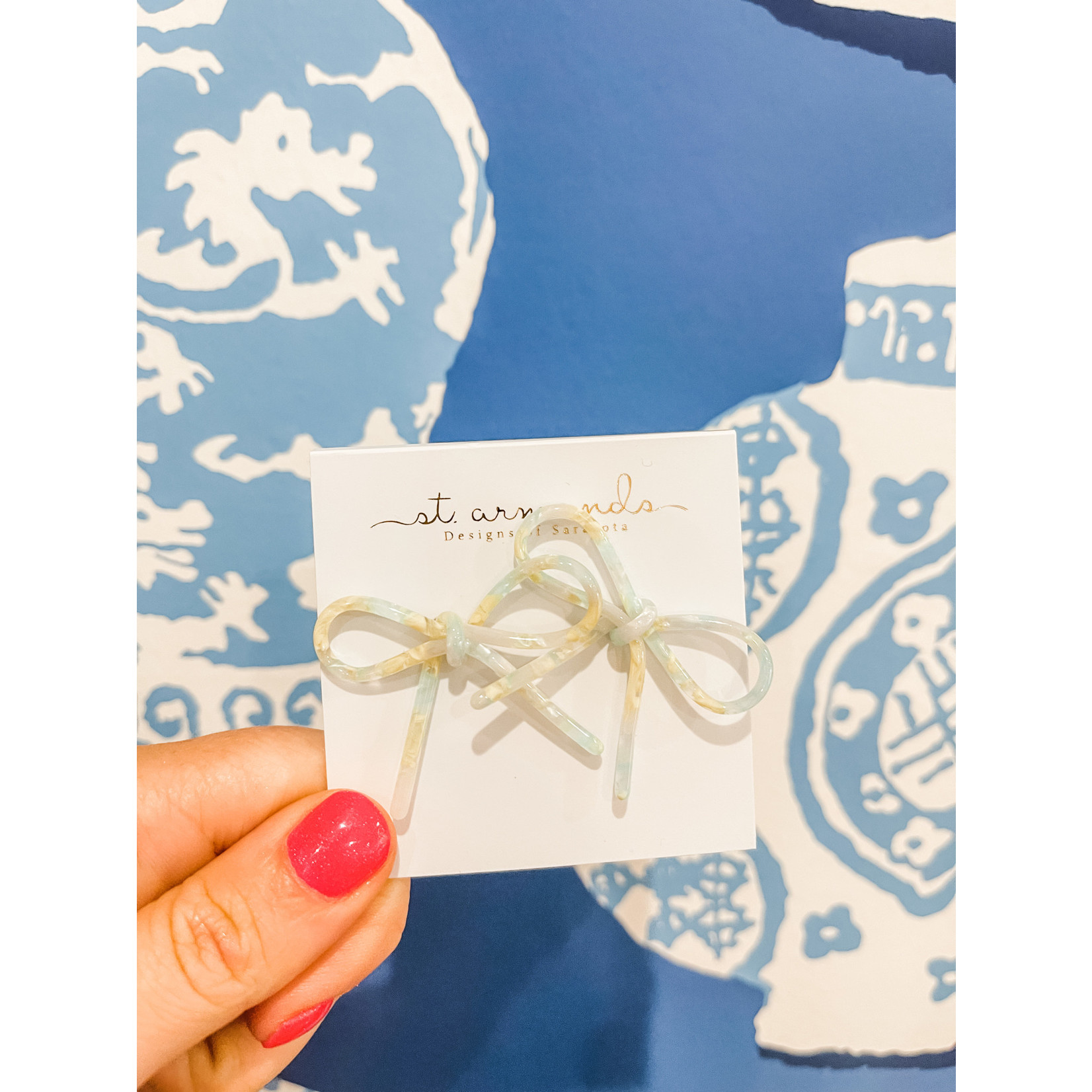 St. Armands St. Armands Bow Stud Earrings