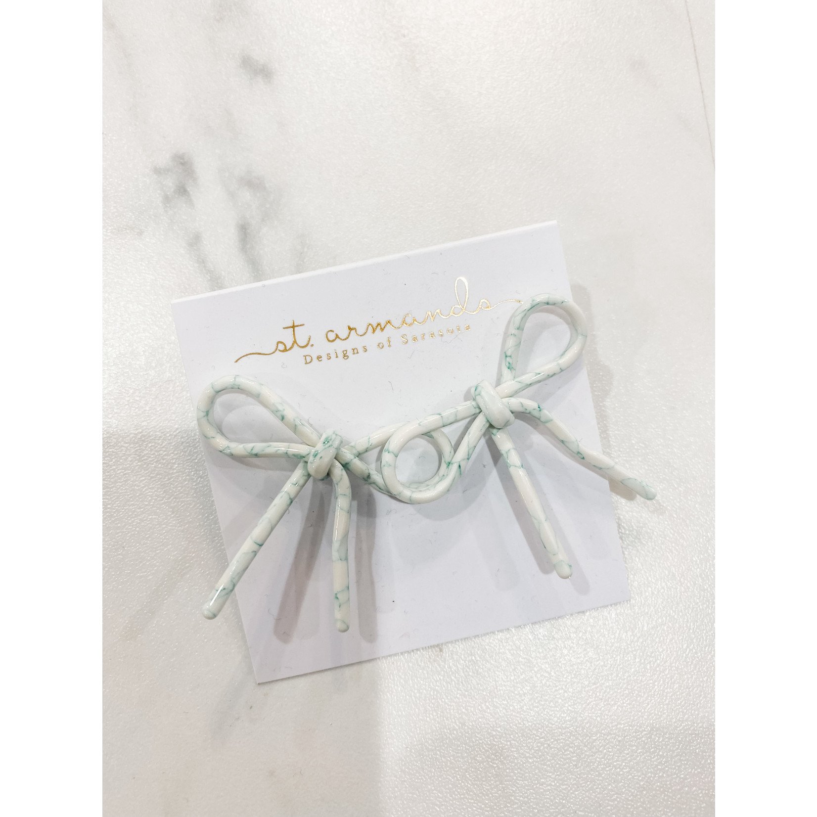 St. Armands St. Armands Bow Stud Earrings