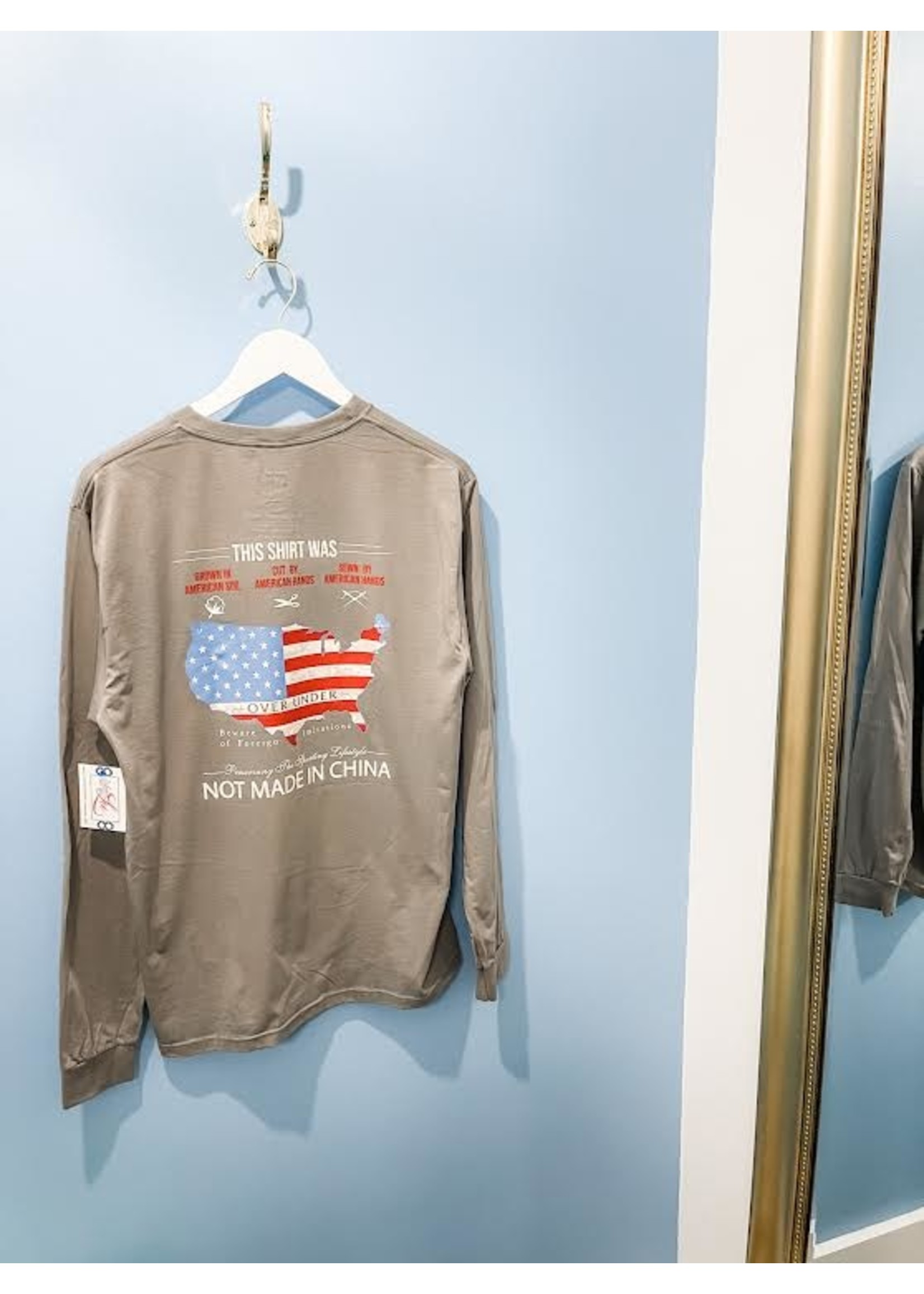 Over Under OVER UNDER L/S American Hands
