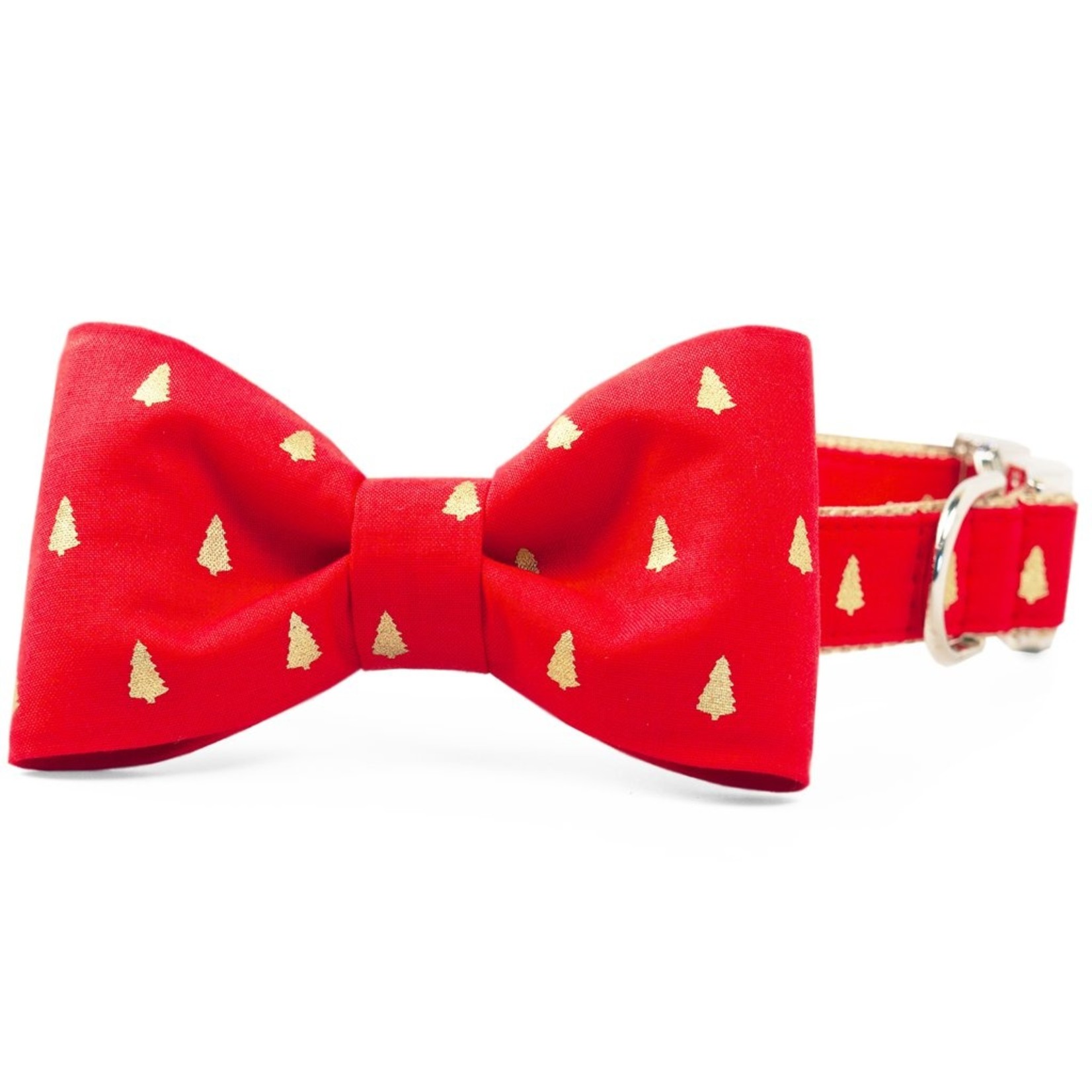 CREW LA LA Holiday Collection Bow Tie Dog Collar