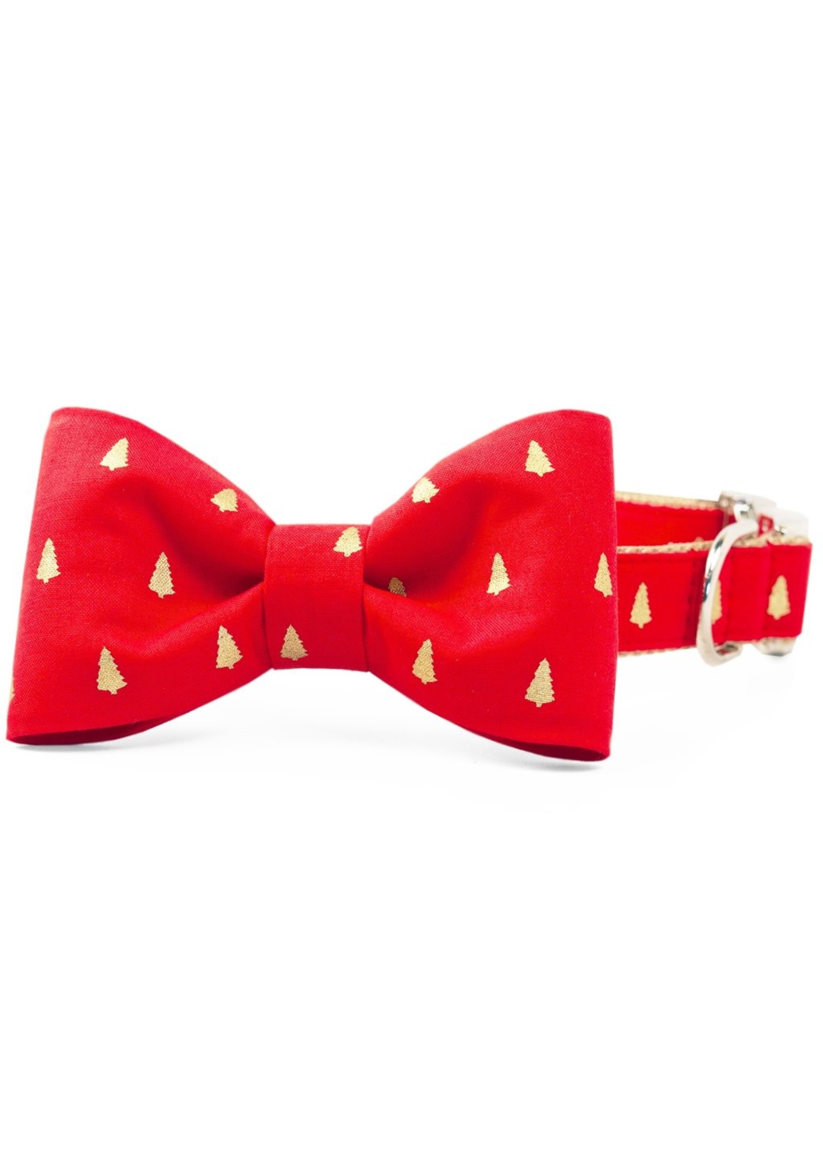 CREW LA LA Holiday Collection Bow Tie Dog Collar