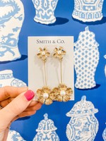 Smith & Co. Jewelry Designs Smith & Co. Flower Drop Earrings