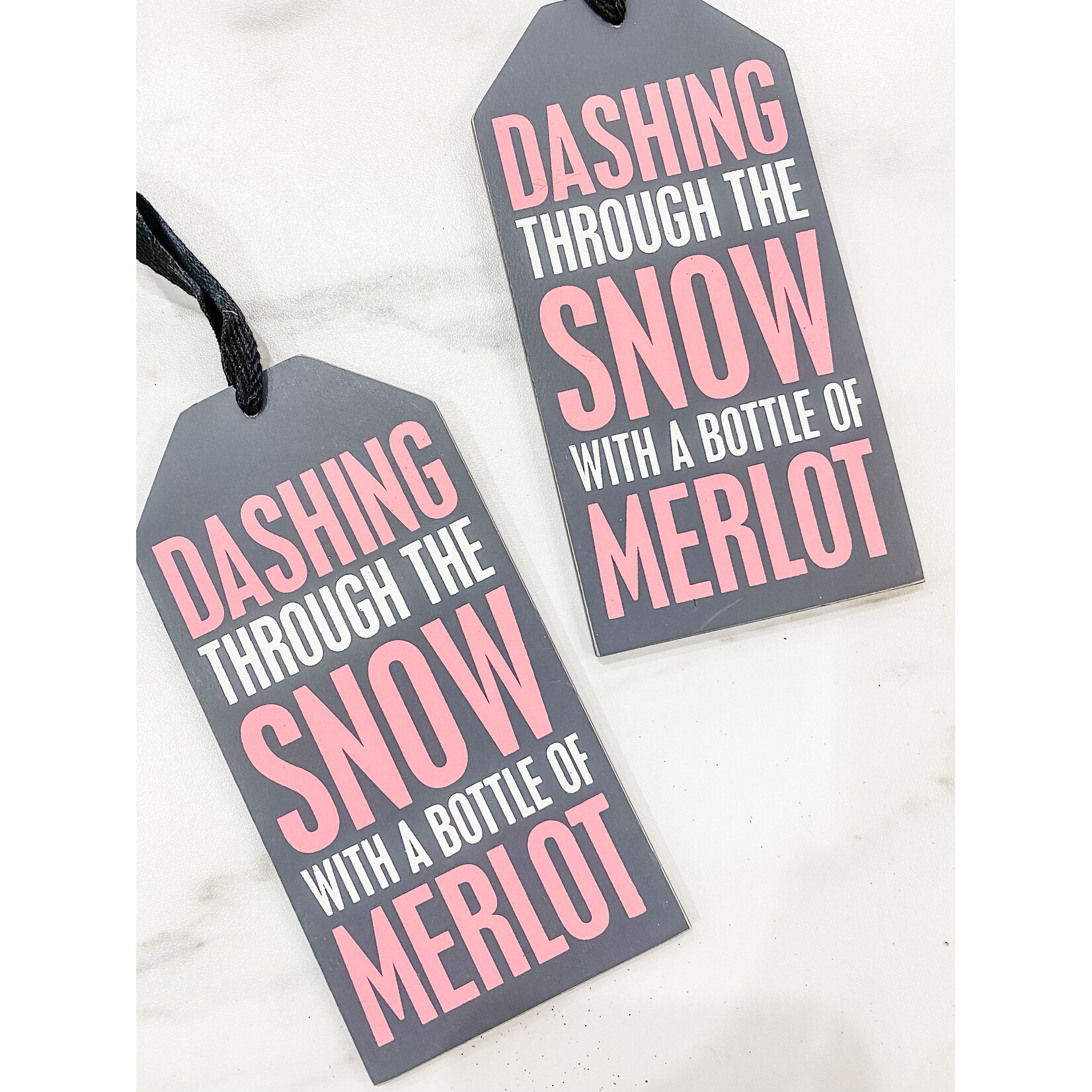 Christmas Bottle Tags