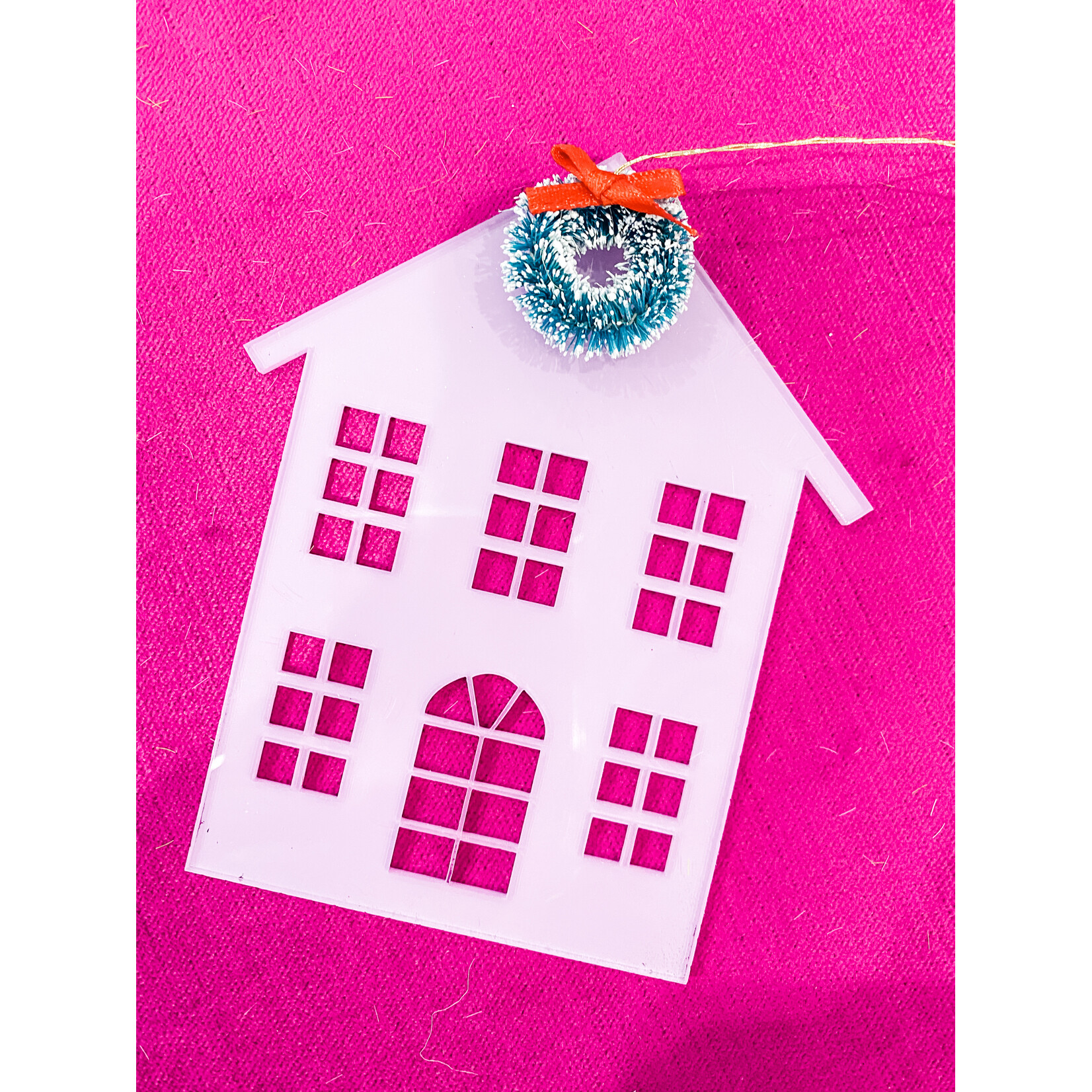 Acrylic House Ornament