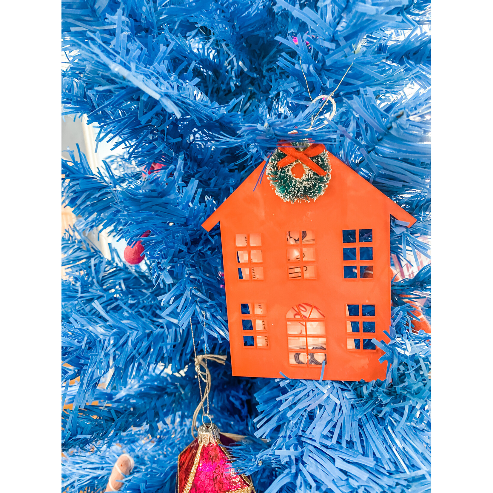 Acrylic House Ornament
