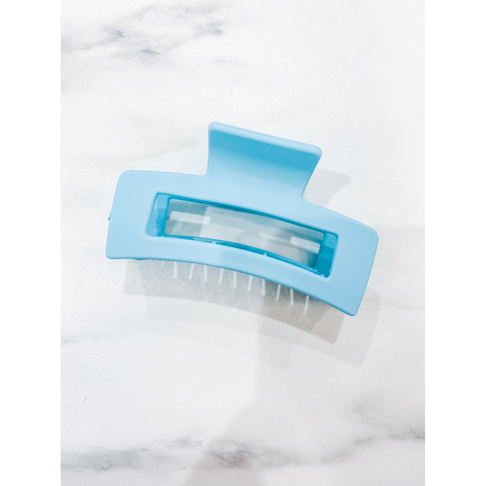 Rectangle Matte Claw Hair Clips