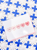 Valentine’s Cookie Card