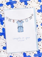 Little Boy Baby Card