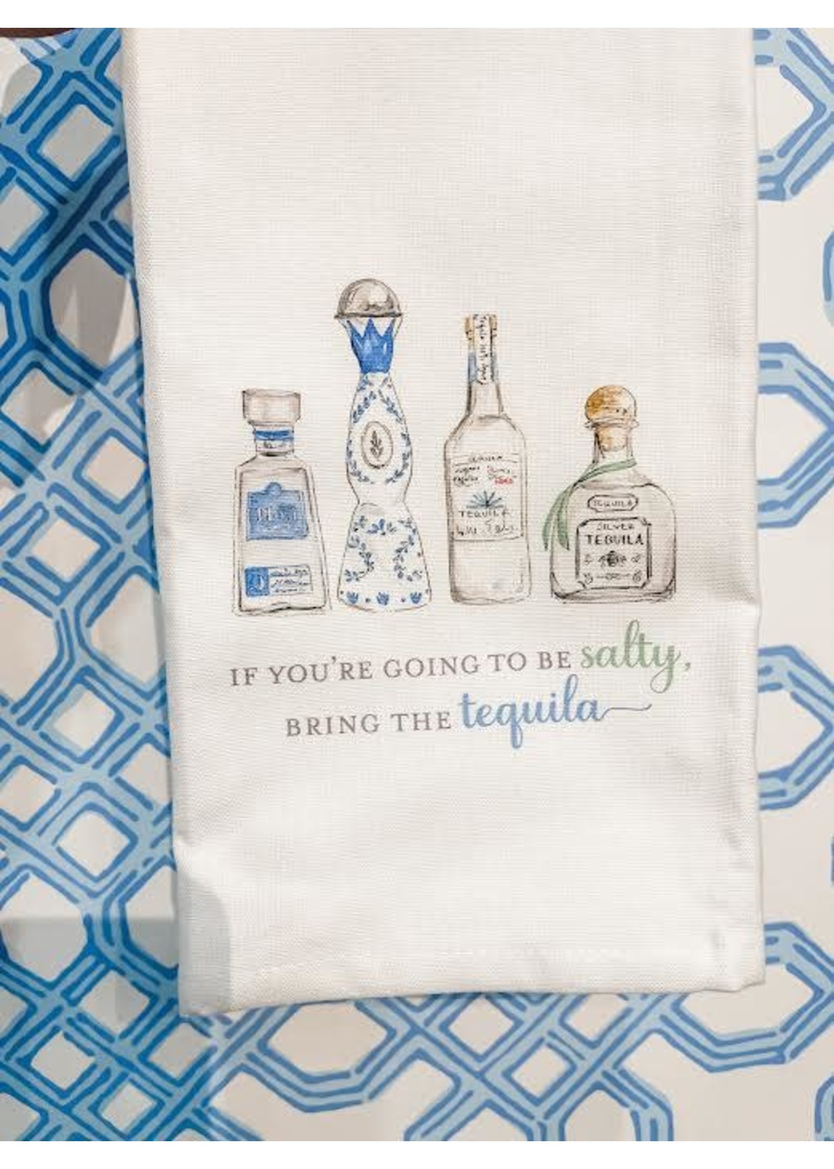 If You're Going to be Salty {Tequila Bottles}