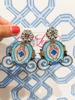 Princess Carriage Earrings