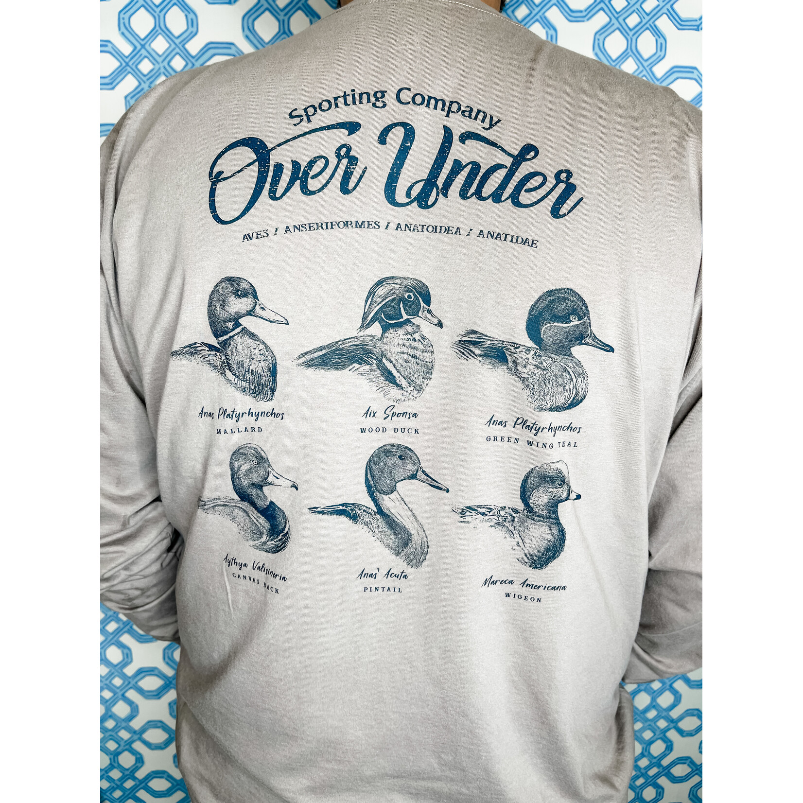 Over Under Over Under LS Duck Head Science Tee