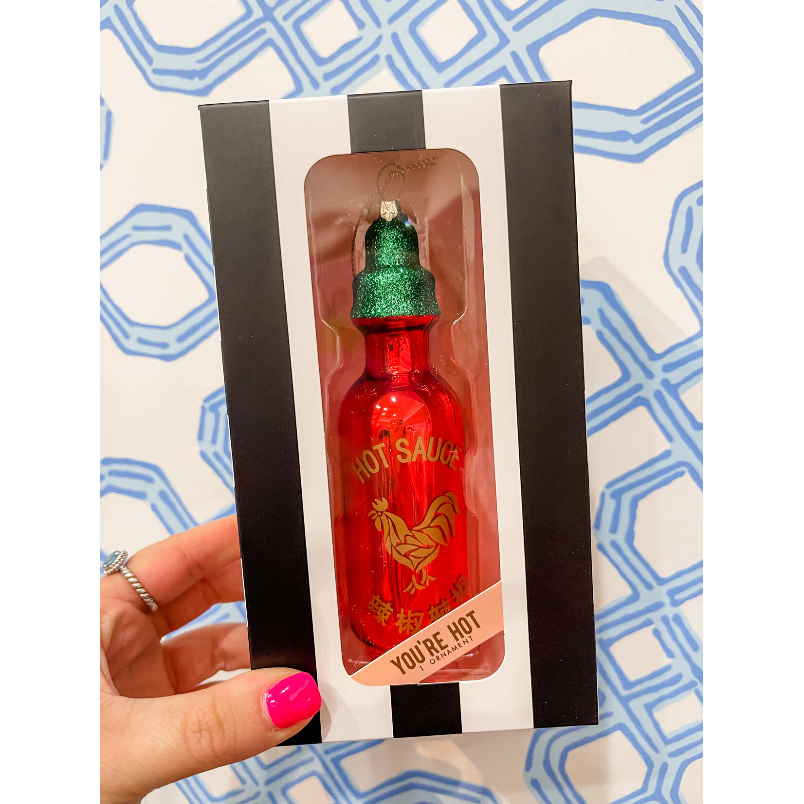 Hot Sauce Ornament