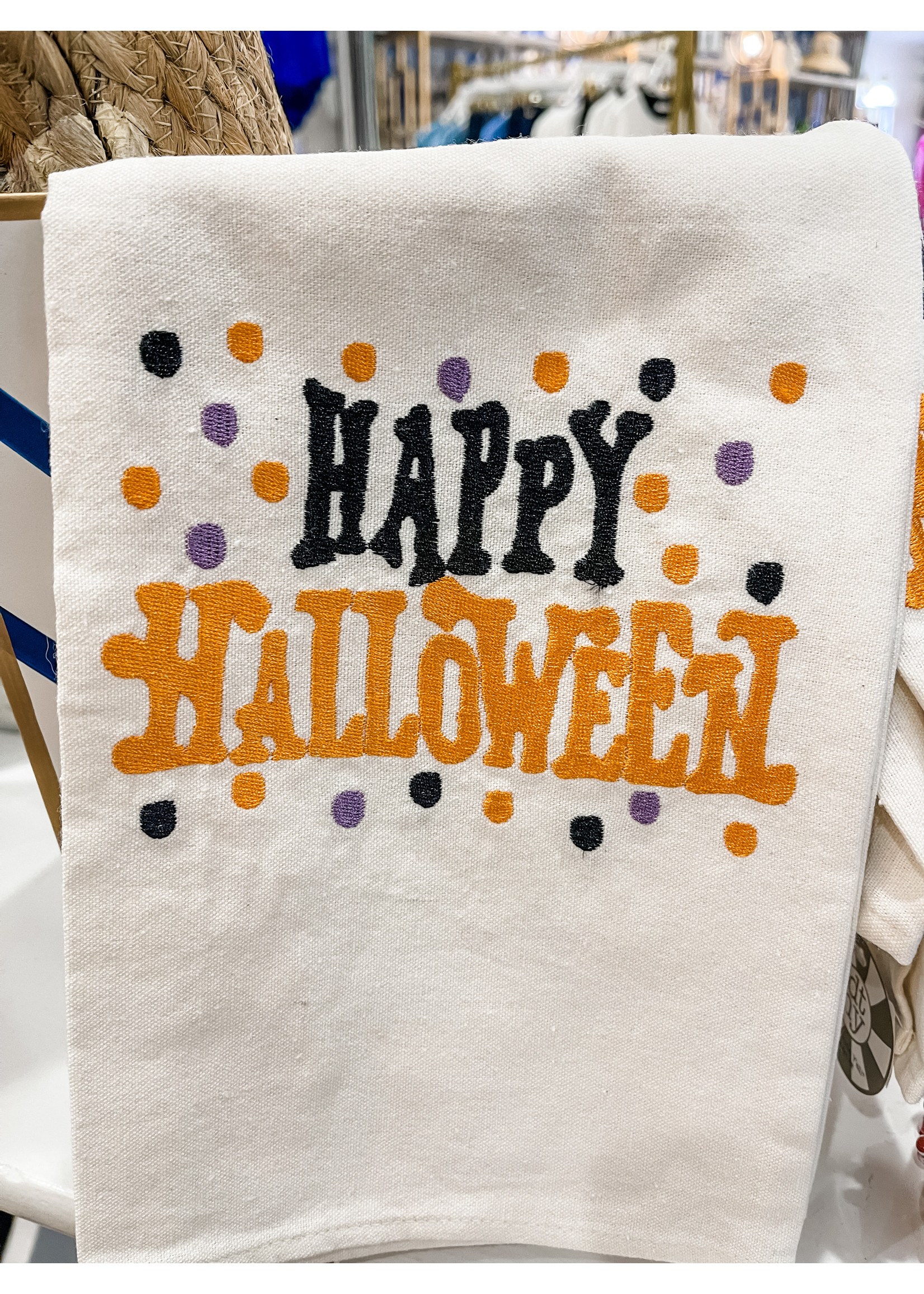 Happy Halloween Tea Towels