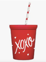 Valentines Kid Cup XOXO red