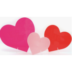 Kalio Chic Kailo Chic Solid Acrylic Hearts