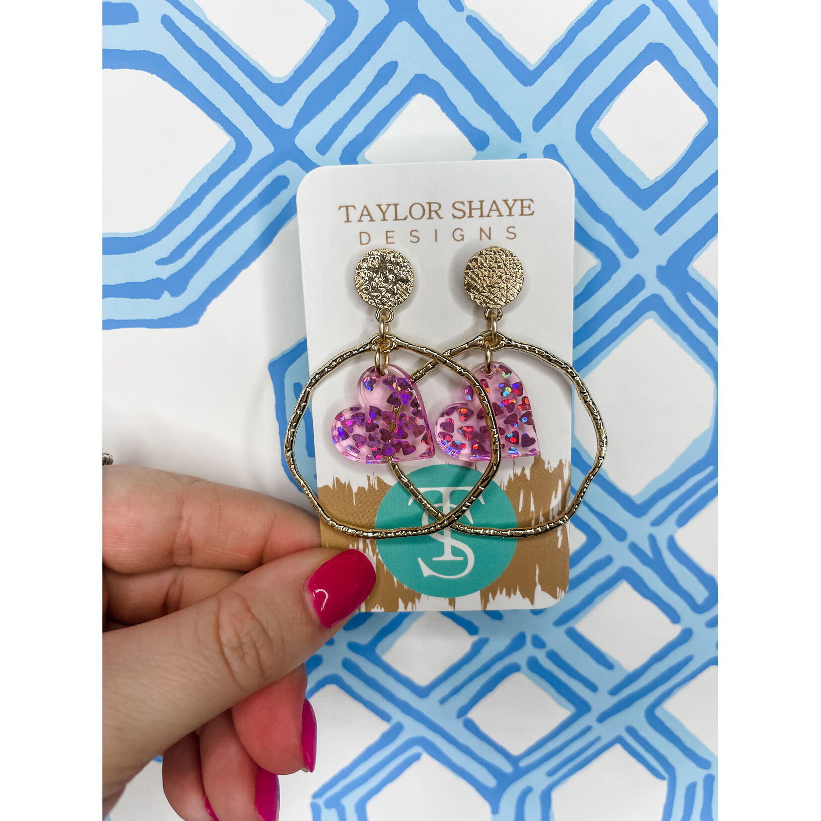 taylor Shaye designs TSD Love Bug Hoops