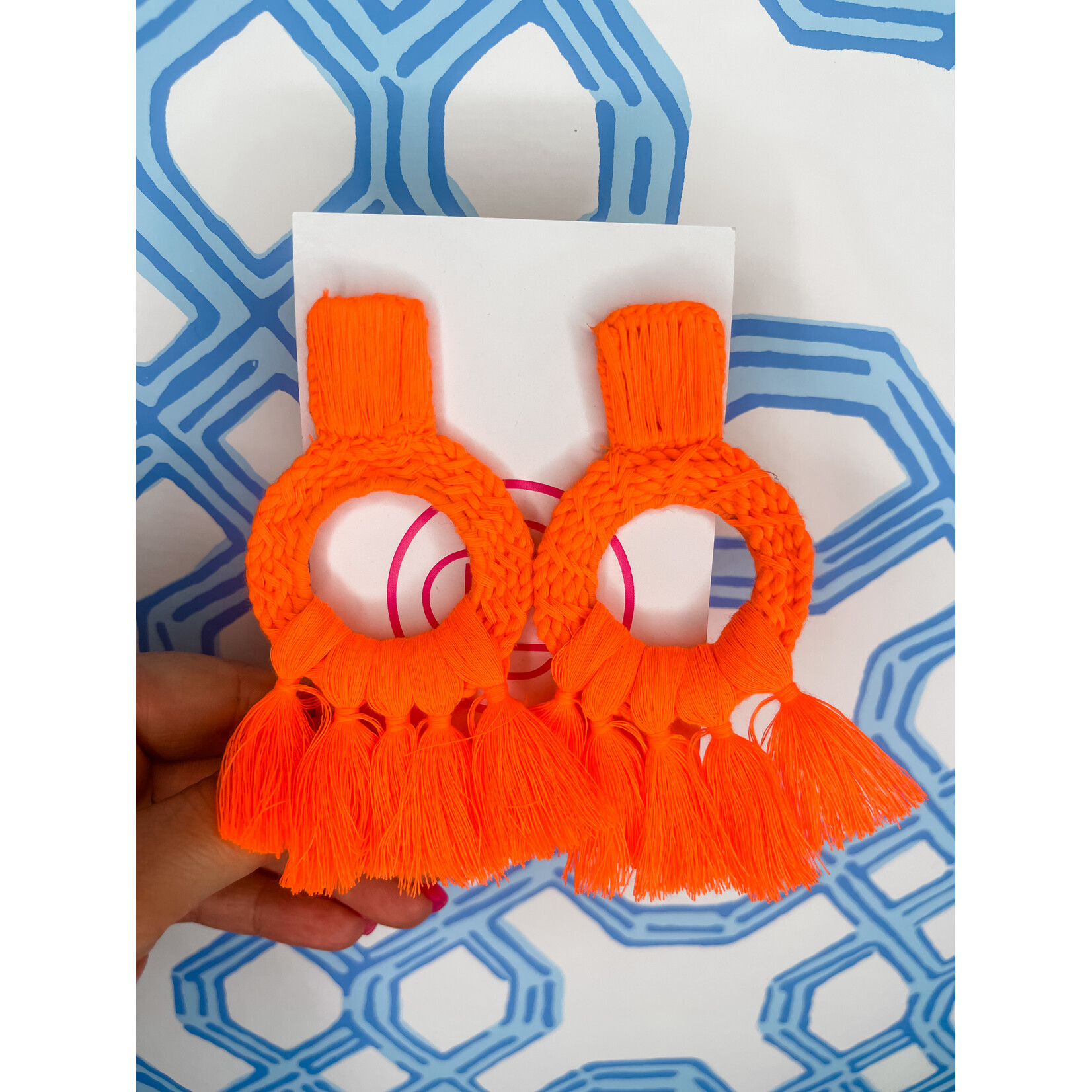 Britton Court Lou Earrings Strawberry Waves