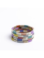 sunshine Tienda Sunshine Tienda Colorful Tile Bangle Set