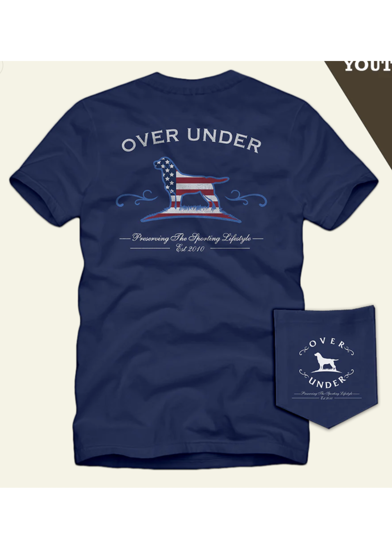 Over Under Over Under S/S Y Freedom Lab Navy