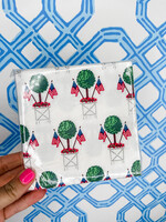 WH Hostess WH Hostess Patriotic Topiary Tree Paper Cocktail