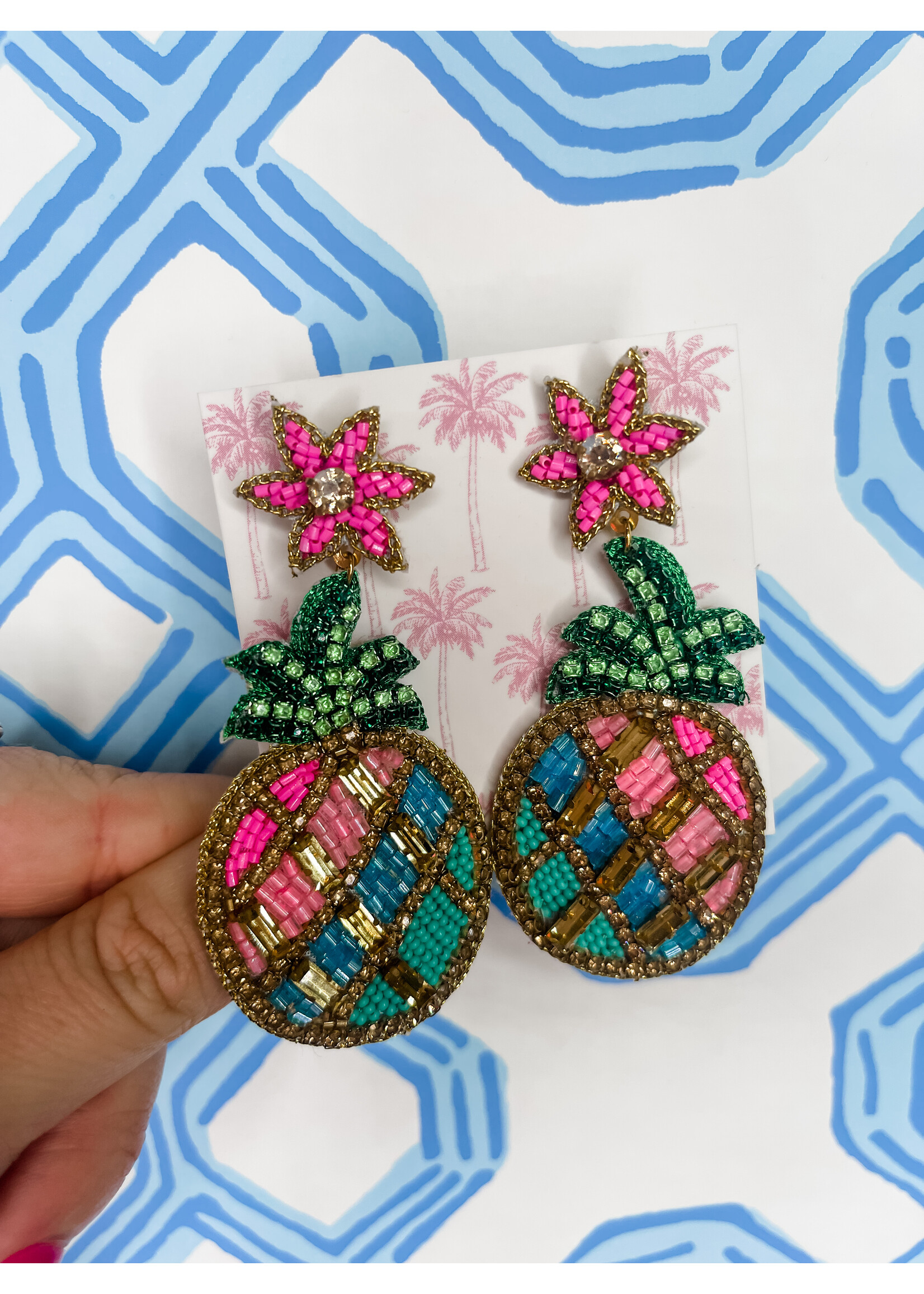Pineapple Evia Earrings
