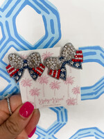 Americana Bow Earrings