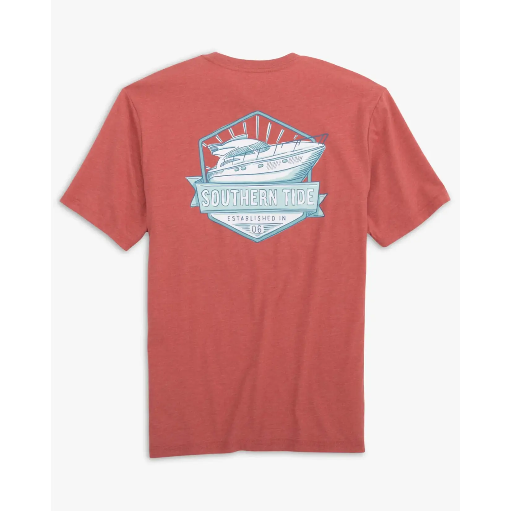 Southern Tide Southern Tide SS Cruise Heather Tee Dusty Coral