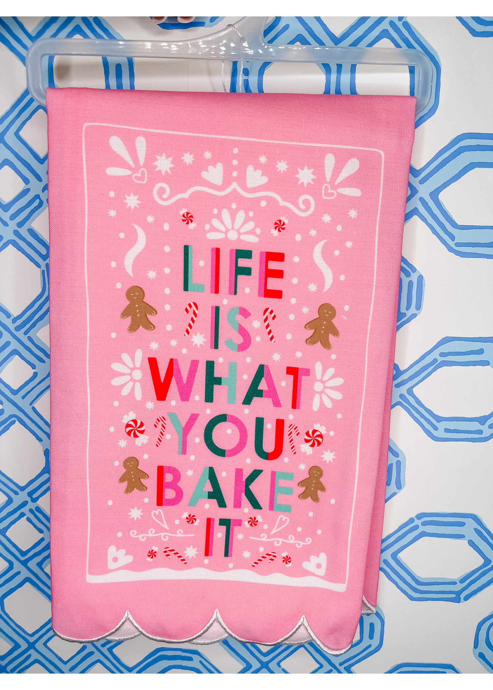 Life Is What You Bake It Tea Towel