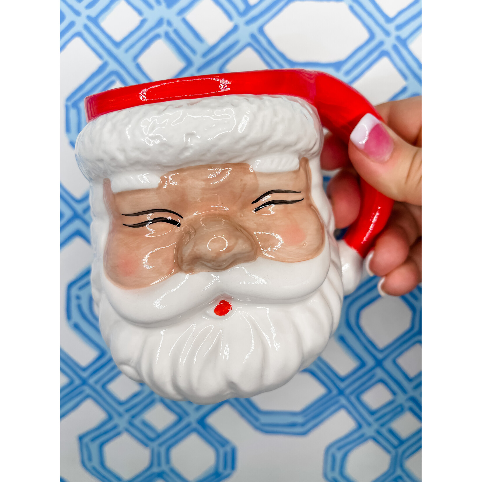 Red Santa Mug