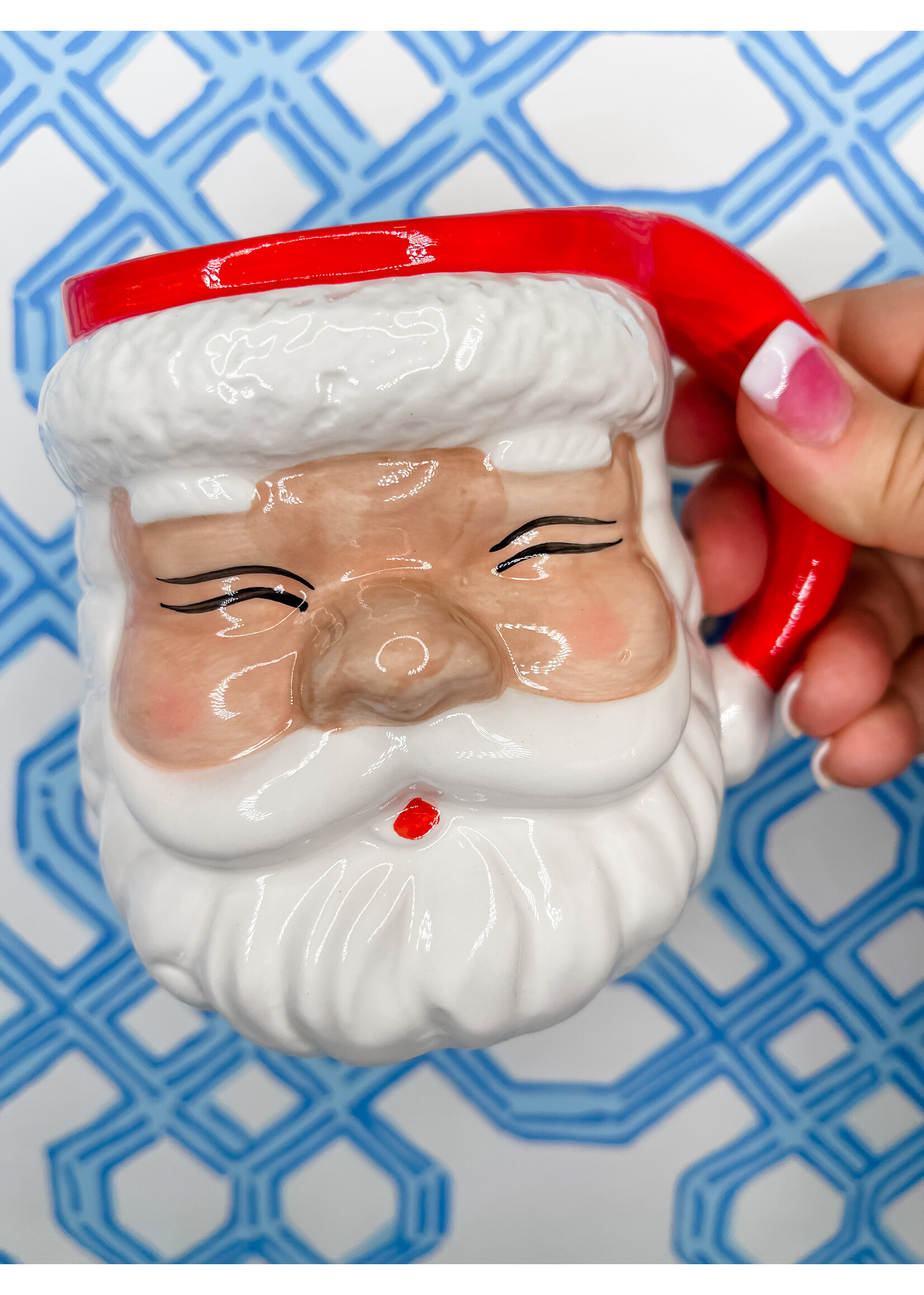 Red Santa Mug