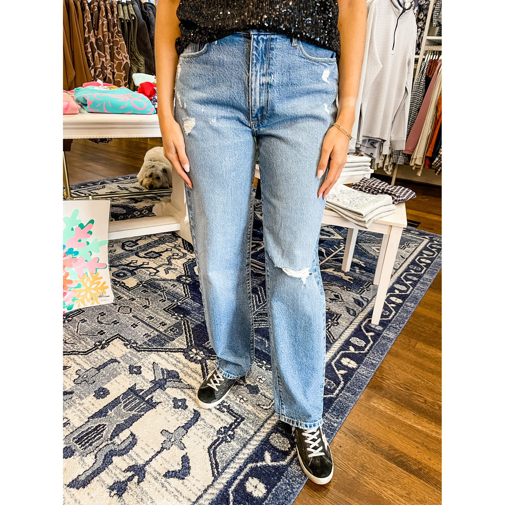 edyson Edyson Vincent Wide Straight Leg with Regular Hem