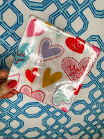 Fun Hearts Cocktail Napkins