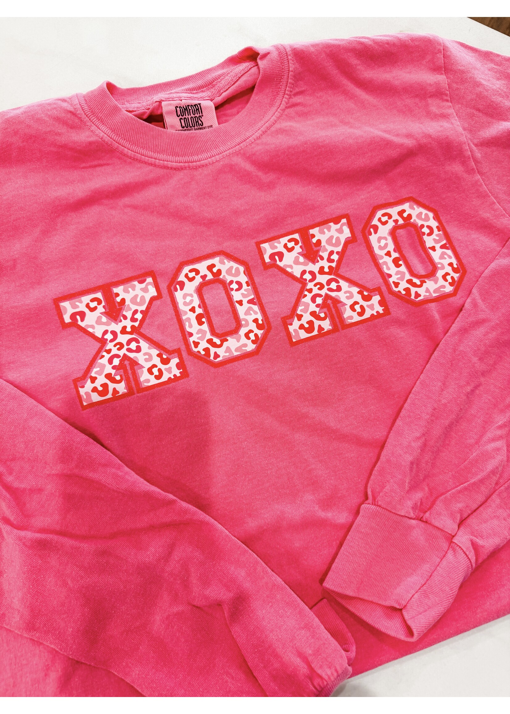 XOXO Valentines Day LS Tee